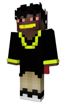 Minecraft skin CapotaBlazer