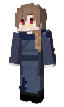 Minecraft скин по нику Wolf_Mask