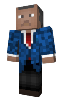 Minecraft скин по нику BLACK123