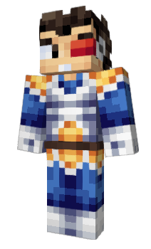 Minecraft skin VEGETA_