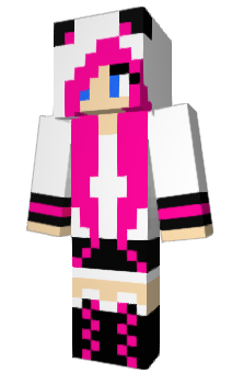 Minecraft skin LulucaYoutuber