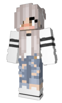 Minecraft skin Nezuko02