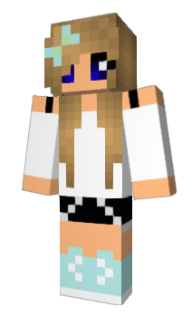 Minecraft скин по нику Nhina