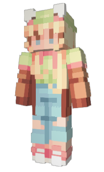 Minecraft skin Honeybeargirl