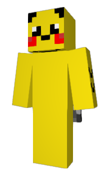 Minecraft скин по нику Pikacnu