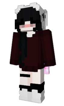Minecraft skin Zhemcha