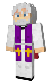 Minecraft skin _Jan__Pawel_II_