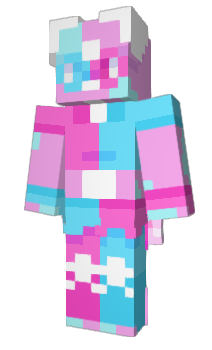 Minecraft skin CompanionCube