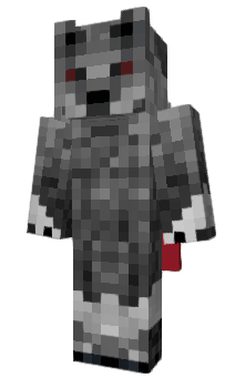 Minecraft skin Blvckwolf