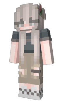 Minecraft skin catgirrl