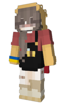 Minecraft skin Halfanemma