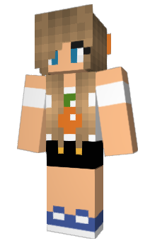 Minecraft skin Rorou