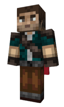 Minecraft skin WarnRed