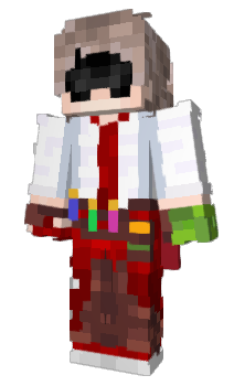 Minecraft скин по нику RedvikCherry