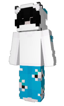 ice enderman Minecraft skin