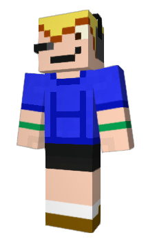 Minecraft скин по нику hackblox