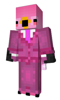 Minecraft skin Rustedflamingo