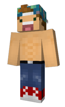 Minecraft скин по нику Poptarts