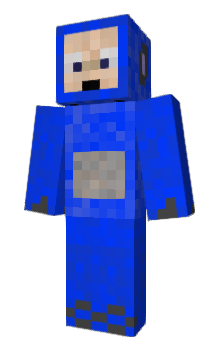 Minecraft скін по ніку Bluetele