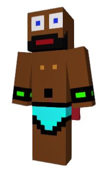 Minecraft skin Bluestic