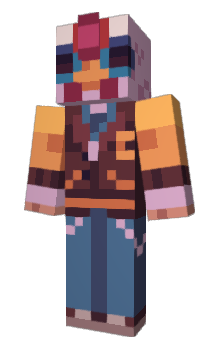 Minecraft скін по ніку InvincibleBlue