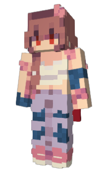Minecraft skin FoxyDem0n