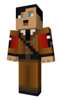 Minecraft skin NerfWarrior