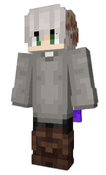 Minecraft skin Herobrine731