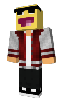 Minecraft skin Rafifou