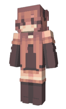Minecraft skin GirlSnowy