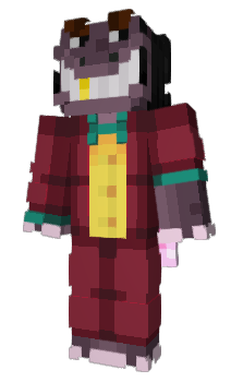 Minecraft skin MediaMolekula