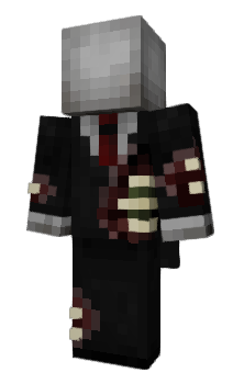 Minecraft скін по ніку Slender