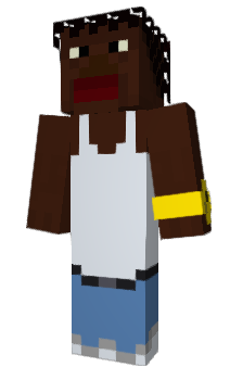 Minecraft скин по нику BlackN1gg3r
