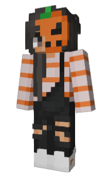 Minecraft скин по нику Halloweenn