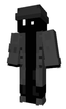 Minecraft skin DetectiveBlack
