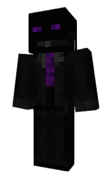 Minecraft skin Enderman2024