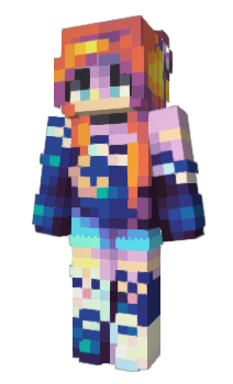 Minecraft скин по нику LunaWright