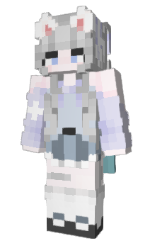 Minecraft скин по нику cuteRice