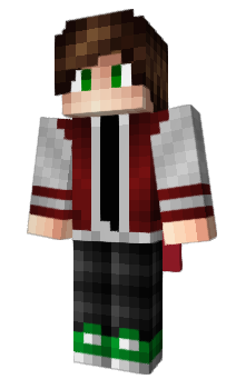 Minecraft skin MINEGR33N