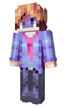 Minecraft skin FNF_Senpai