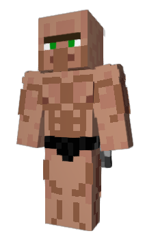 Minecraft скін по ніку RippedVillager