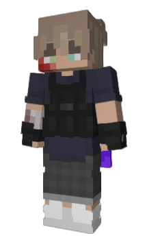 Minecraft скін по ніку TrueAxoYT