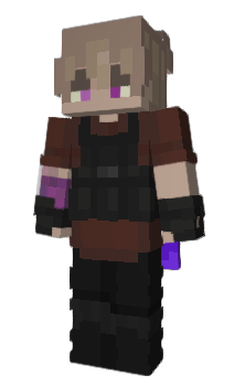 Minecraft скін по ніку TrueAxoYT