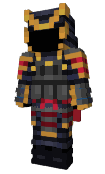 Minecraft skin SamuraiMF