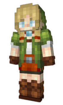 Minecraft скін по ніку ZeldaLinkHyrule