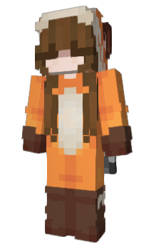 Minecraft скін по ніку MoonCherryFox