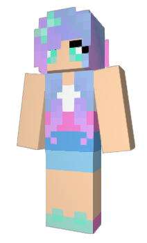 Minecraft skin GirlMenace
