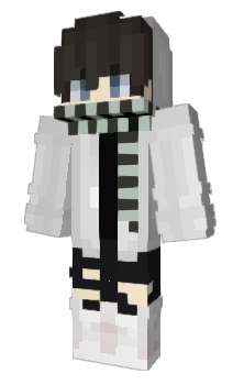 Minecraft skin WhiteScarf