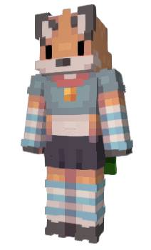 Minecraft скин по нику FenraiTheFurry