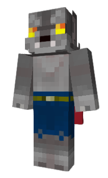 Minecraft скин по нику Wolf_6